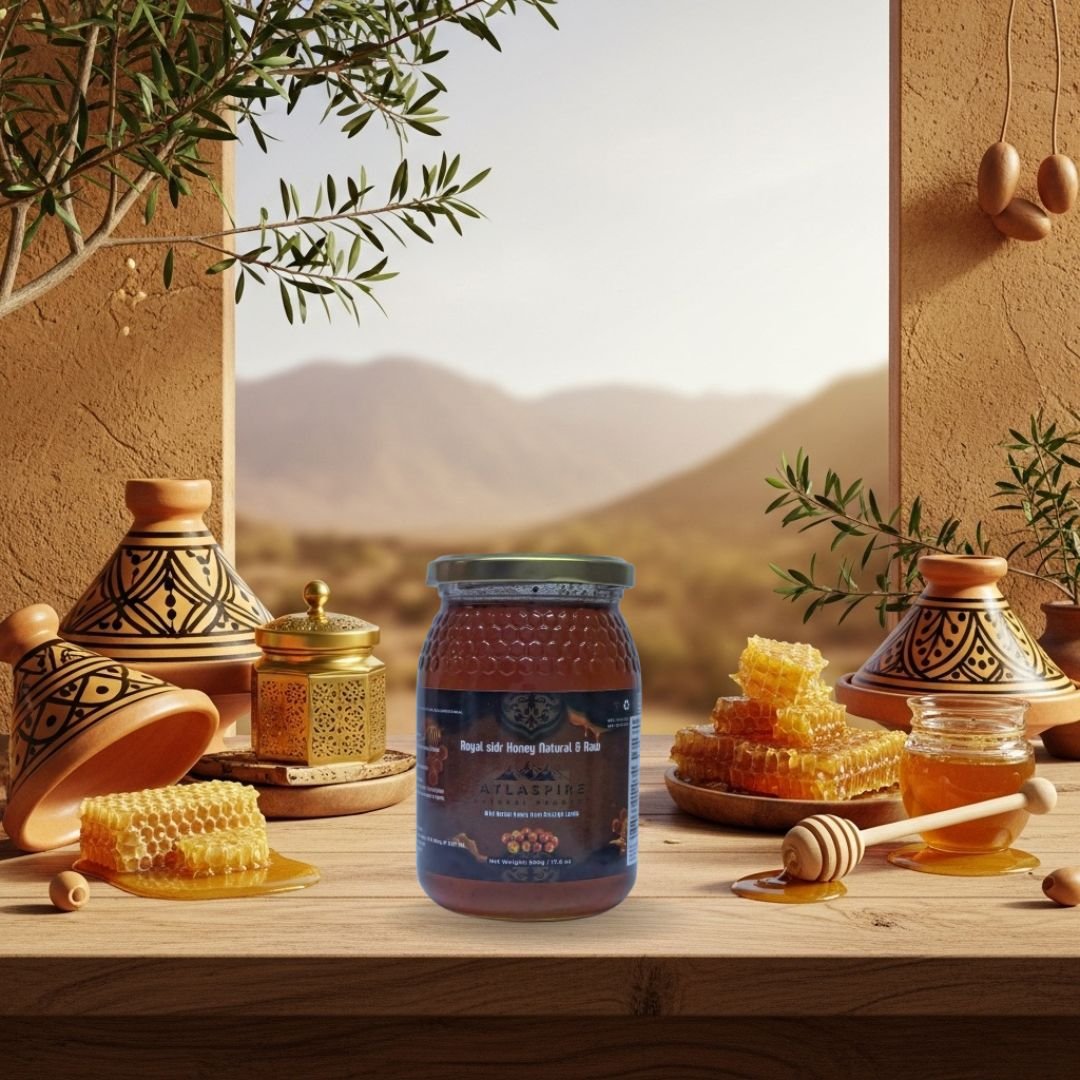 Royal Sidr Honey 500g | Premium Moroccan Honey – Atlaspire USA